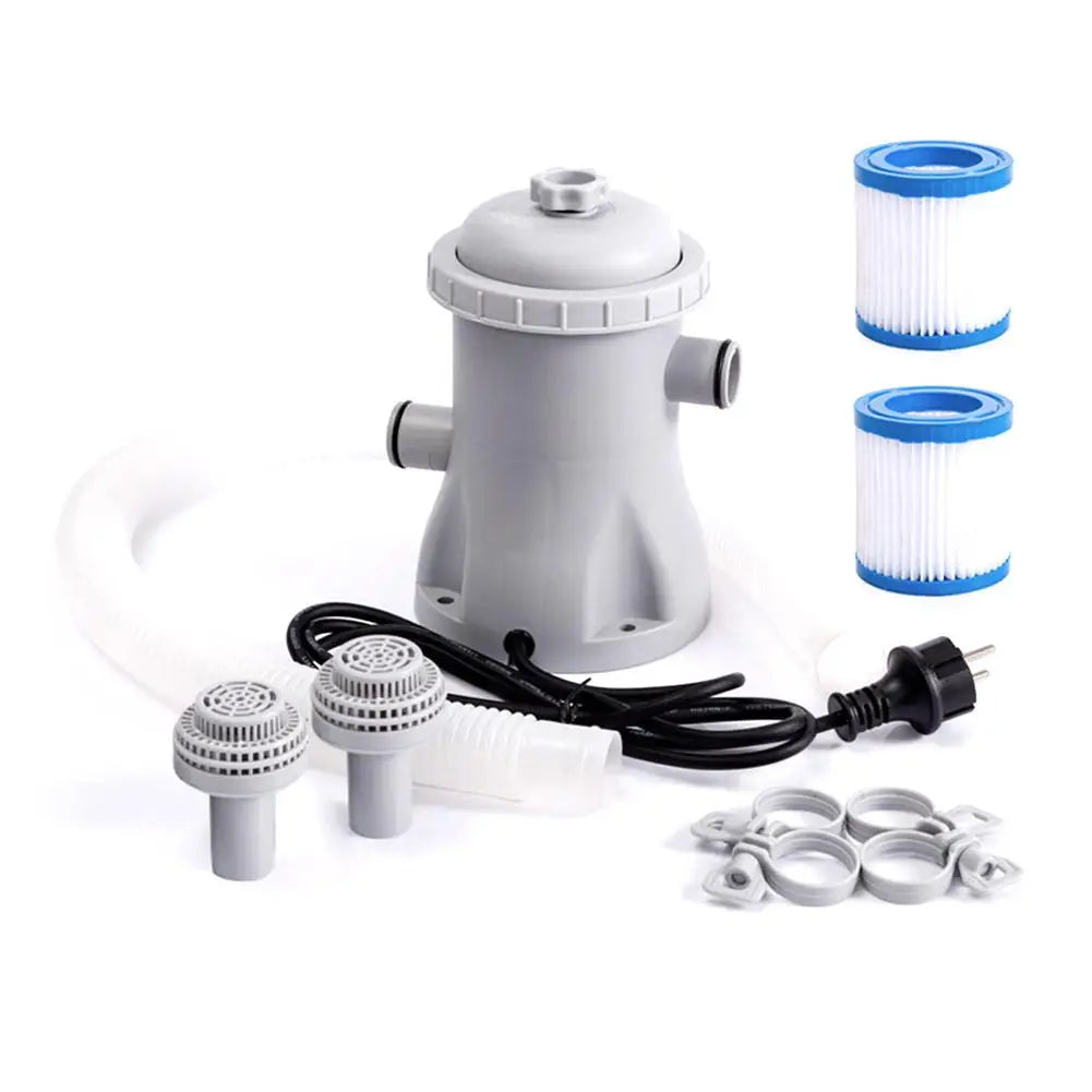 1SET Pool Filter 330 GPH Paddling Pool Electric Water Pump