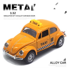 1:32 Vintage Die-Cast Volkswagen Beetle Race Car