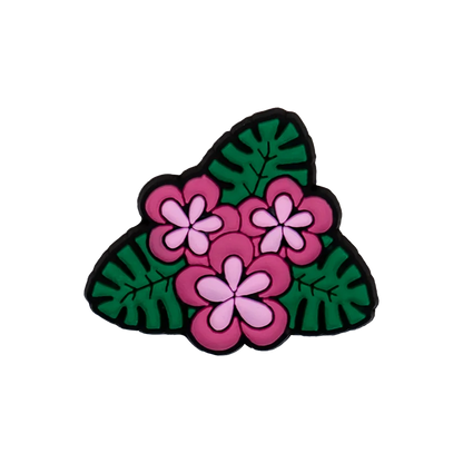 Tropical Flower & Fruit Shoe Charms Set (DIY Clog & Sandal Pins)