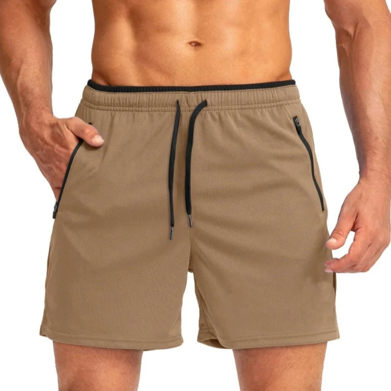 Solid Loose Fit Training Shorts