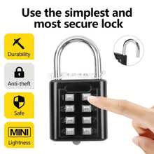 Combination Padlock with Waterproof Function