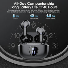 Wireless BT5.3 with ENC Noise Cancelling 48H LED Display Ear Buds IP7