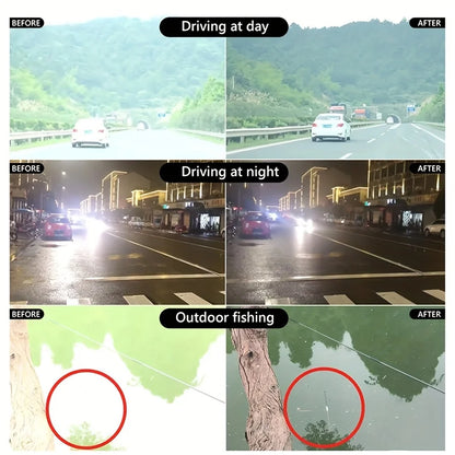Anti-Glare Night Vision Yellow Driving & Outdoor Glasses