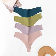 3Pcs Seamless Low-waist Thongs