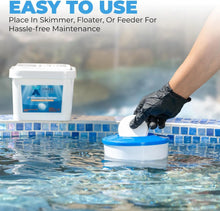 3" Swimming Pool Chlorine Tablets 99% Pure Tri-Chlorine