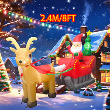 Inflatable Toys Santa Cartoon Vehicles Decorations