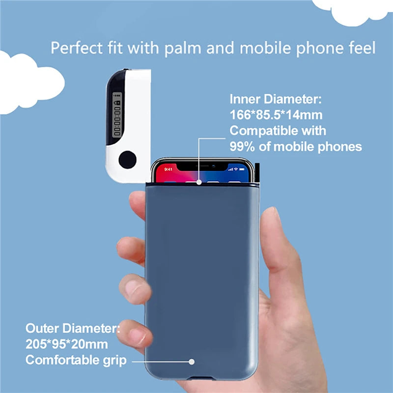 Timed Phone Lock Box for Focus and Screen Time Management