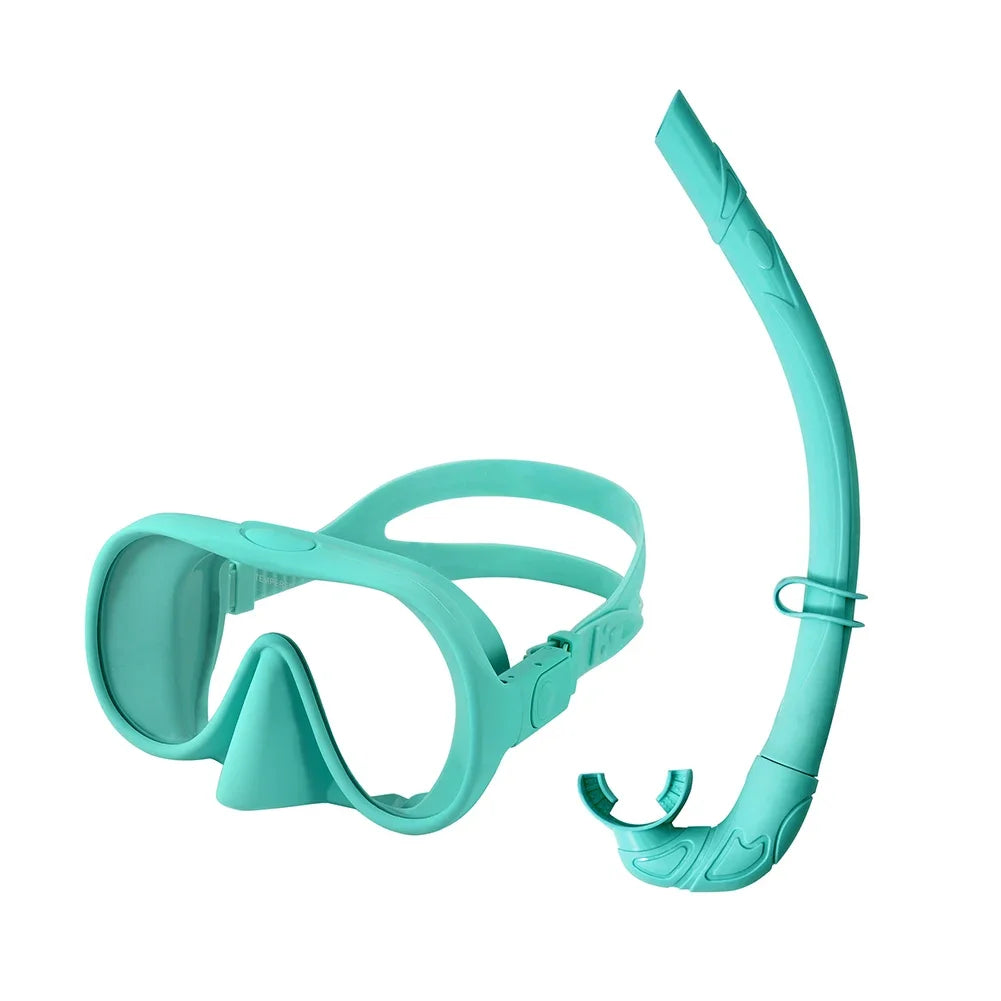 Adjustable Anti-Fog Breathing Snorkel Set