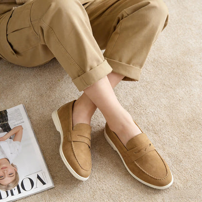 Men's Faux Suede Slip-On Loafers