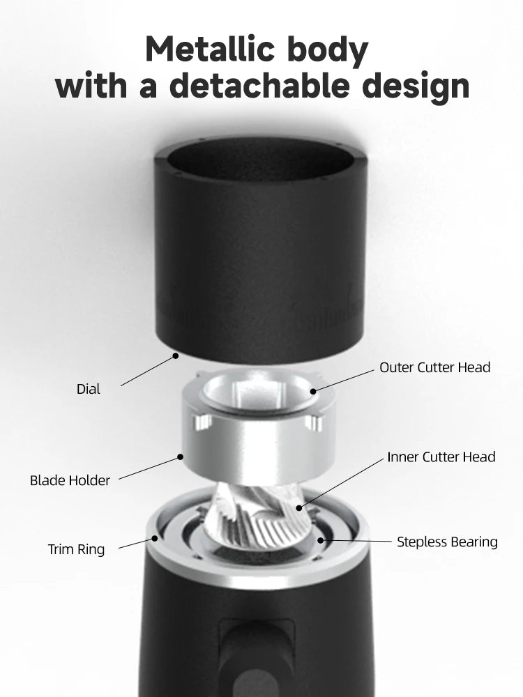 STARSEEKER EDGE Mini Portable Electric Coffee Grinder