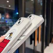 S-Snoopy Wireless Charging Case for iPhone