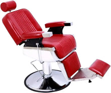 500 lbs Heavy-Duty Reclining Barber Chair 360° Swivel