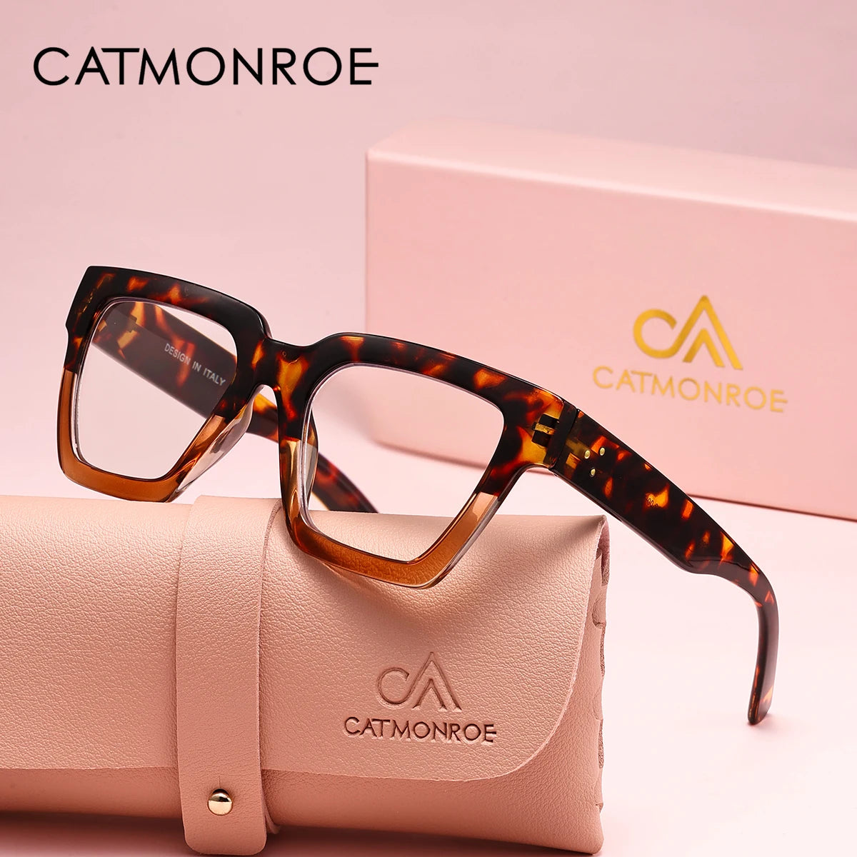 CATMONROE Large Frame Reading Glasses