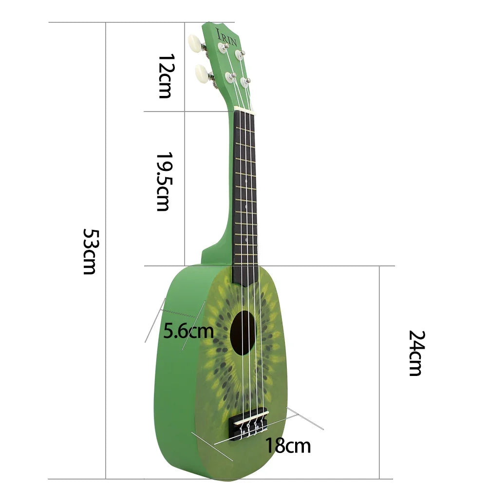 IRIN 21-Inch Hawaiian Beginner Soprano Ukulele