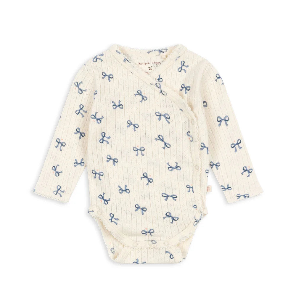 Heart Print Baby Girl 100% Cotton Long Sleeve Romper