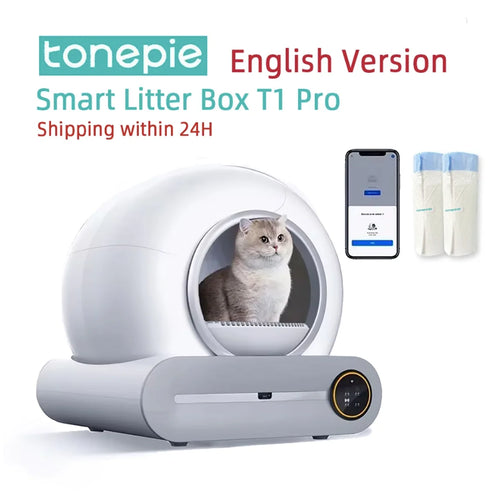 Tonepie 65L Automatic Smart Cat Litter Box
