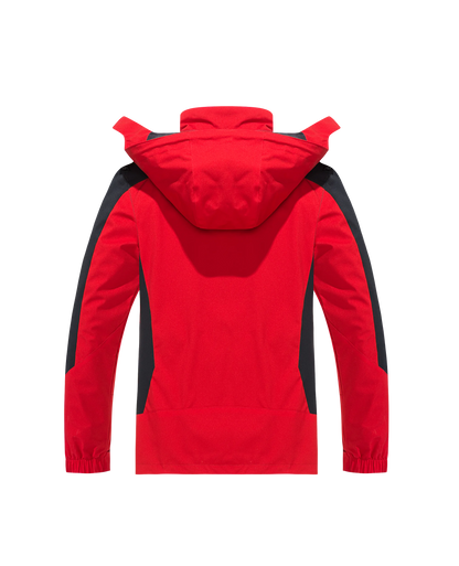 Men's Waterproof Tactical Hooded Windbreaker Jacket