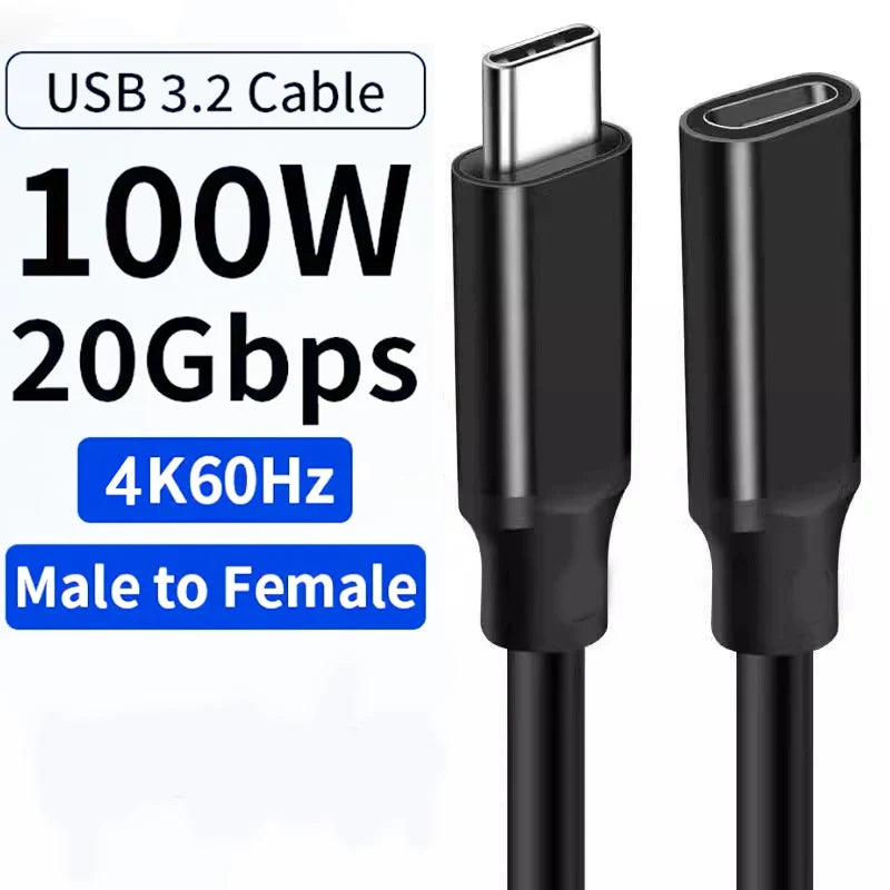 240W USB 3.1 Type-C Fast Charging & Data Transfer Cable
