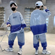 Oversized Long-sleeve Top and Baggy Pants Set