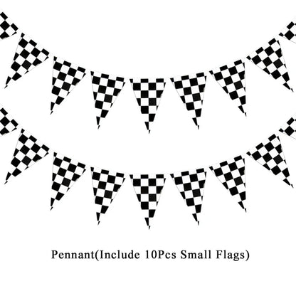 Racing Birthday Decorations Tableclothb
