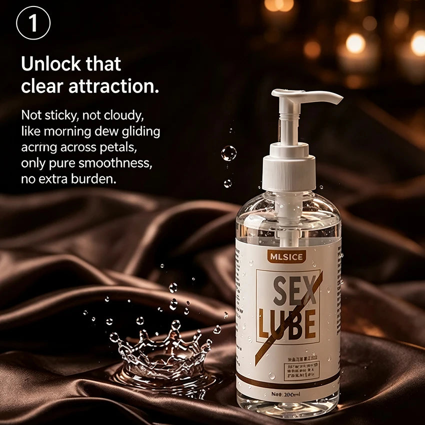Water-Based Intimate Body Lubricant & Personal Gel