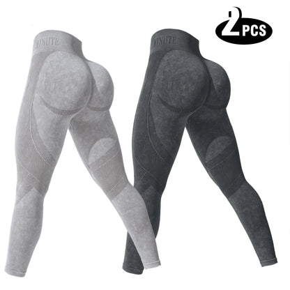High-Waist Seamless Active Leggings