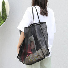 Fashion Mesh Designer Beach Travel Totes