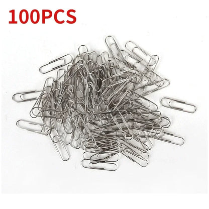Metal Silver Paper Clips for Paperwork