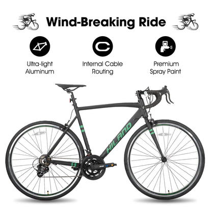 Hiland Aluminum Road Bike