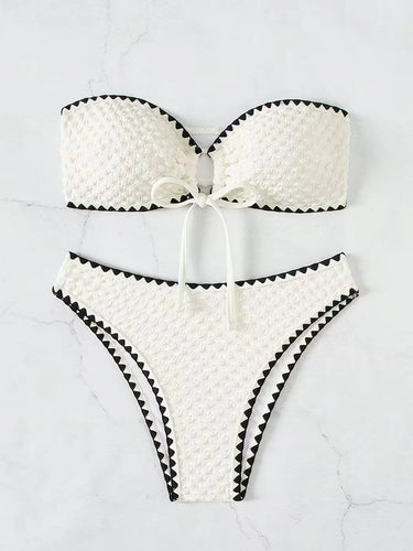 2-Piece Strapless Swimsuit