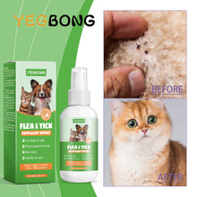 YEGBONG 50ml Pet Flea Mite Defense Spray Hypoallergenic