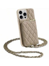 Embroidered Thread Crossbody Chain iPhone Case