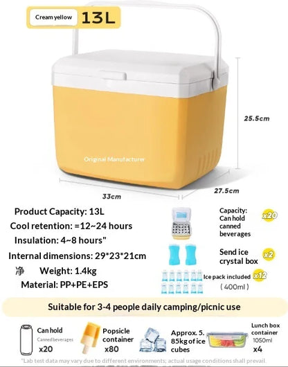 Portable Insulated Cooler