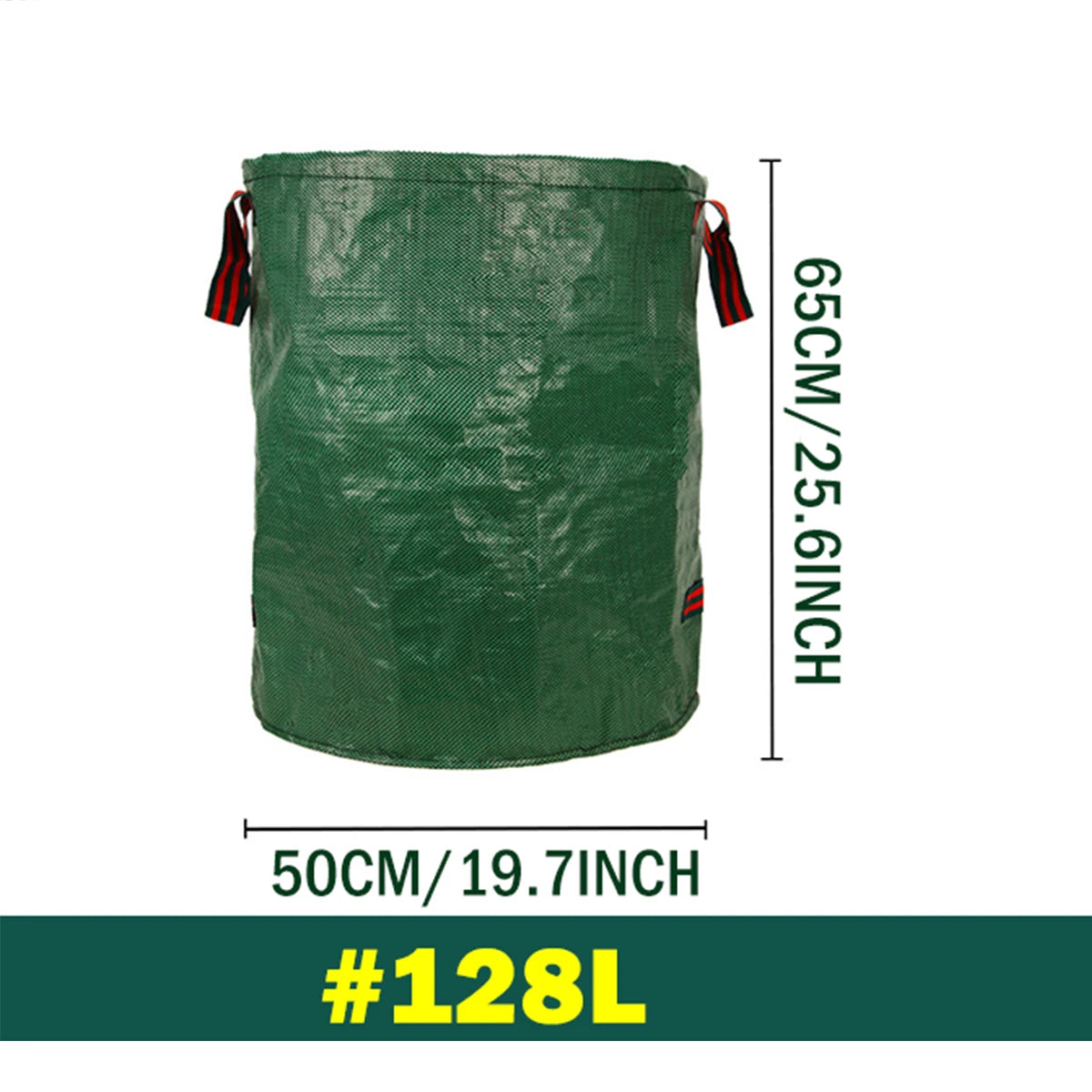 Heavy-Duty Reusable Garden Waste Bag – Waterproof Foldable Leaf & Debris Collector