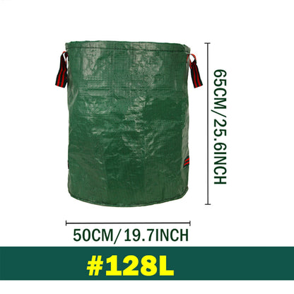 Heavy-Duty Reusable Garden Waste Bag – Waterproof Foldable Leaf & Debris Collector