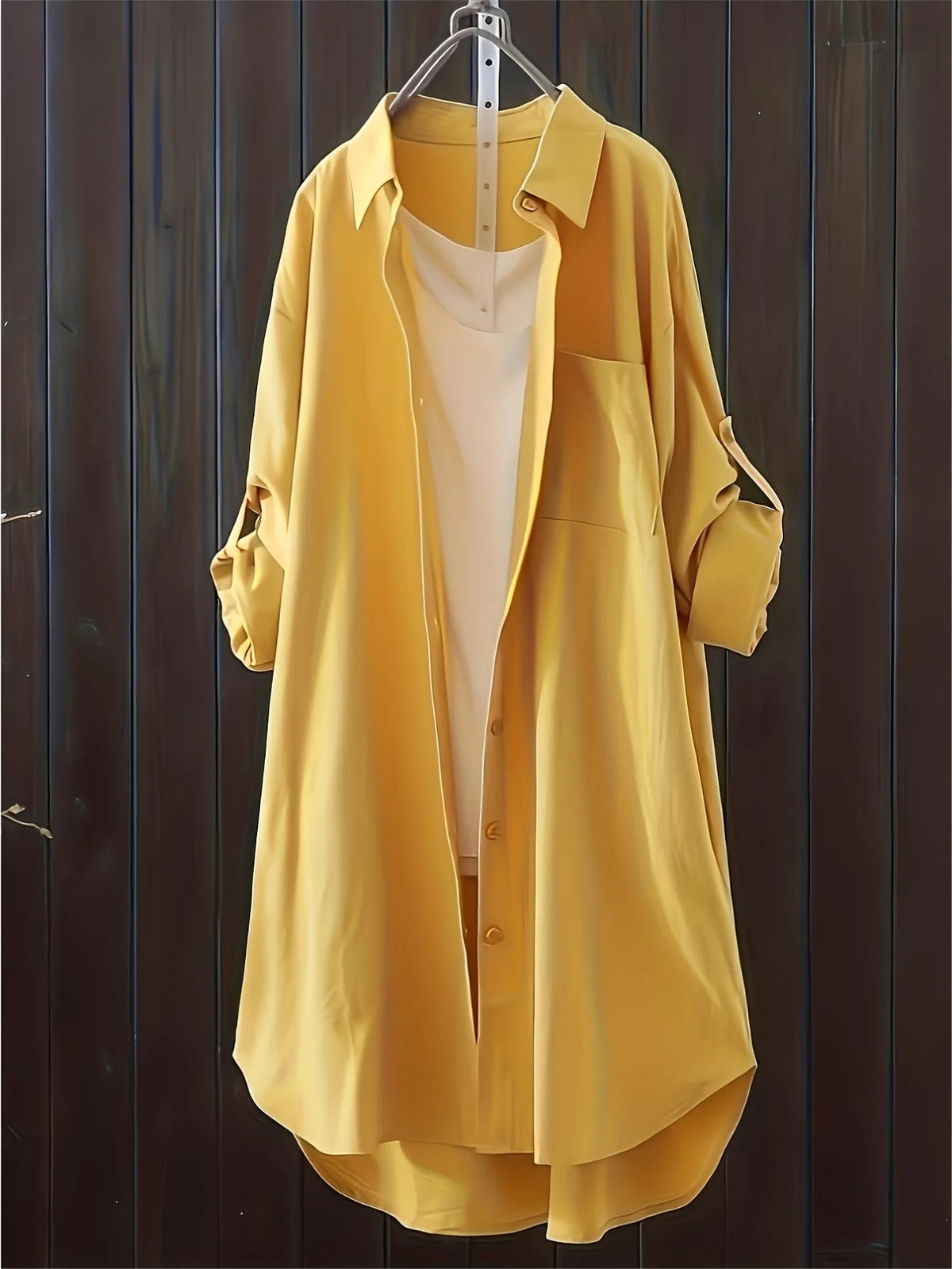 Rosa Fera Plus Size Women's Longline Shirt