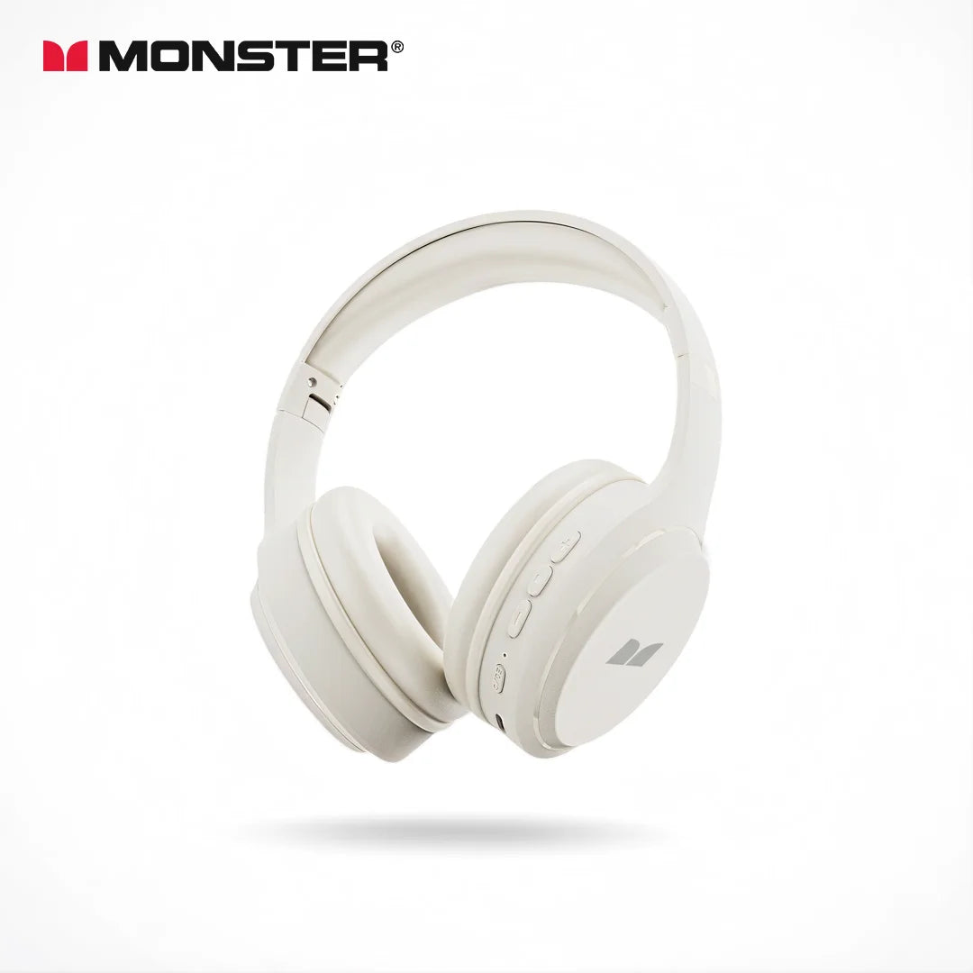 Monster Harmonic N21 Wireless Bluetooth 6.0 Over-Ear Foldable Headphones