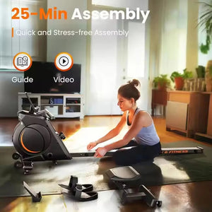 Cross Border Explosive Magnetic Control Rowing Machine