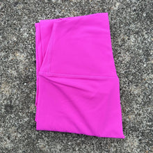 Solid Color High Waist Leggings with Pocket