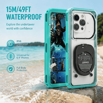 IP68 Heavy-Duty Waterproof Phone Case for Samsung Galaxy S-Series