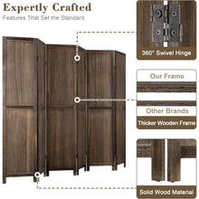 6 Panel Room Divider Screen