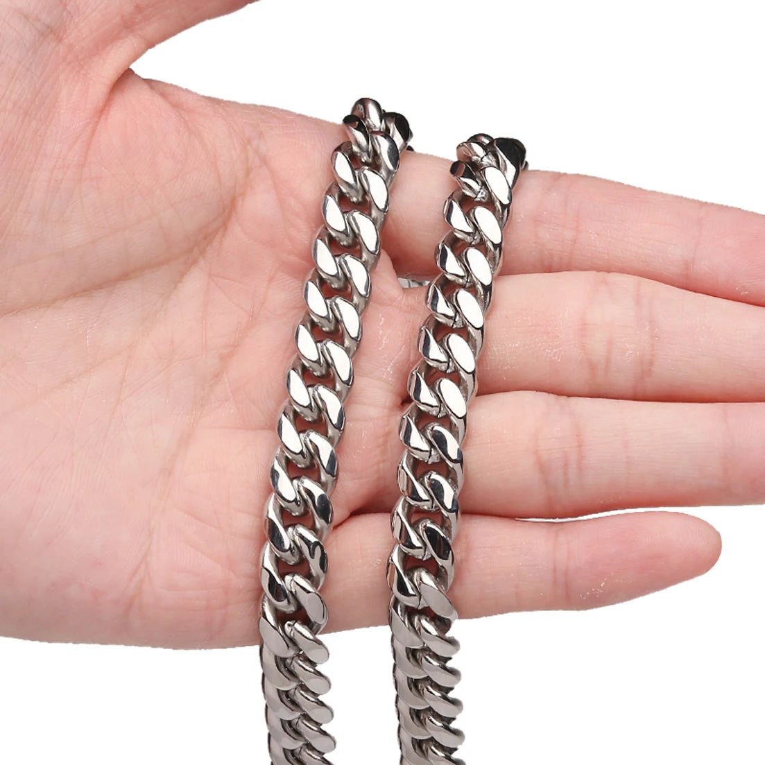 316L Stainless Steel Cuban Link Chain