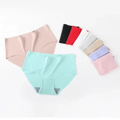 9-Pack Seamless Mid Waist Briefs