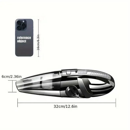 Wireless Handheld Car Vacuum Cleaner - High-Power Portable Cordless Cleaner