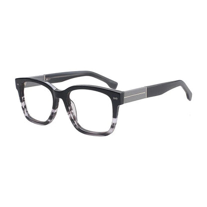 BLUEMOKY Retro Acetate Square Prescription Glasses