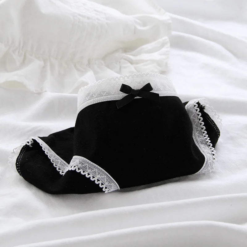3-Pack Women's Cotton Mid-Rise Briefs & Lingerie Set
