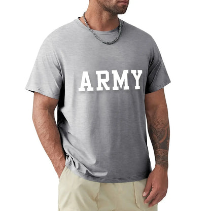 Cal Robertson Zero Day ARMY Graphic Cotton T-Shirt