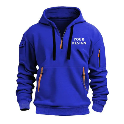 Men’s Casual Sleeveless Hooded Sweatshirt – Athletic Vest Pullover