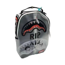 Shark Print Large Capacity Backpack