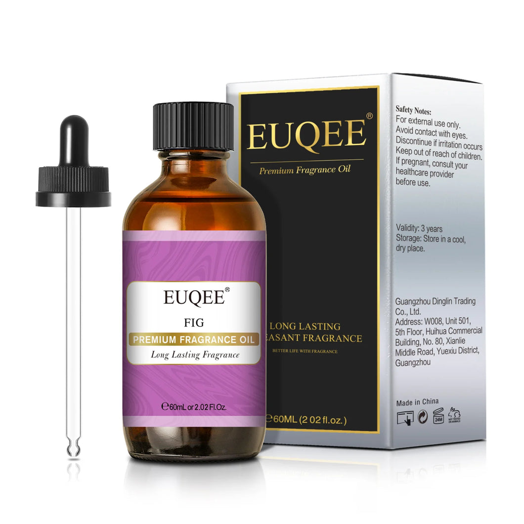 EUQEE 60ml Sweet Fruity Fragrance Oils with Glass Dropper